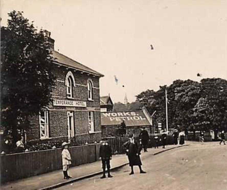 The Great Eastern Hotel after being converted into a Temeprance Hotel